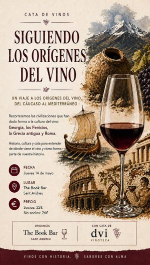 Tast de vi "Orígens del vi"