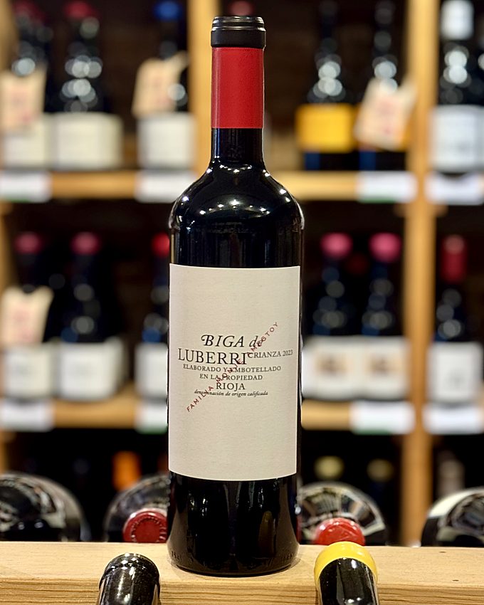Luberri Biga Crianza 2023 de Bodega Monje Amestoy